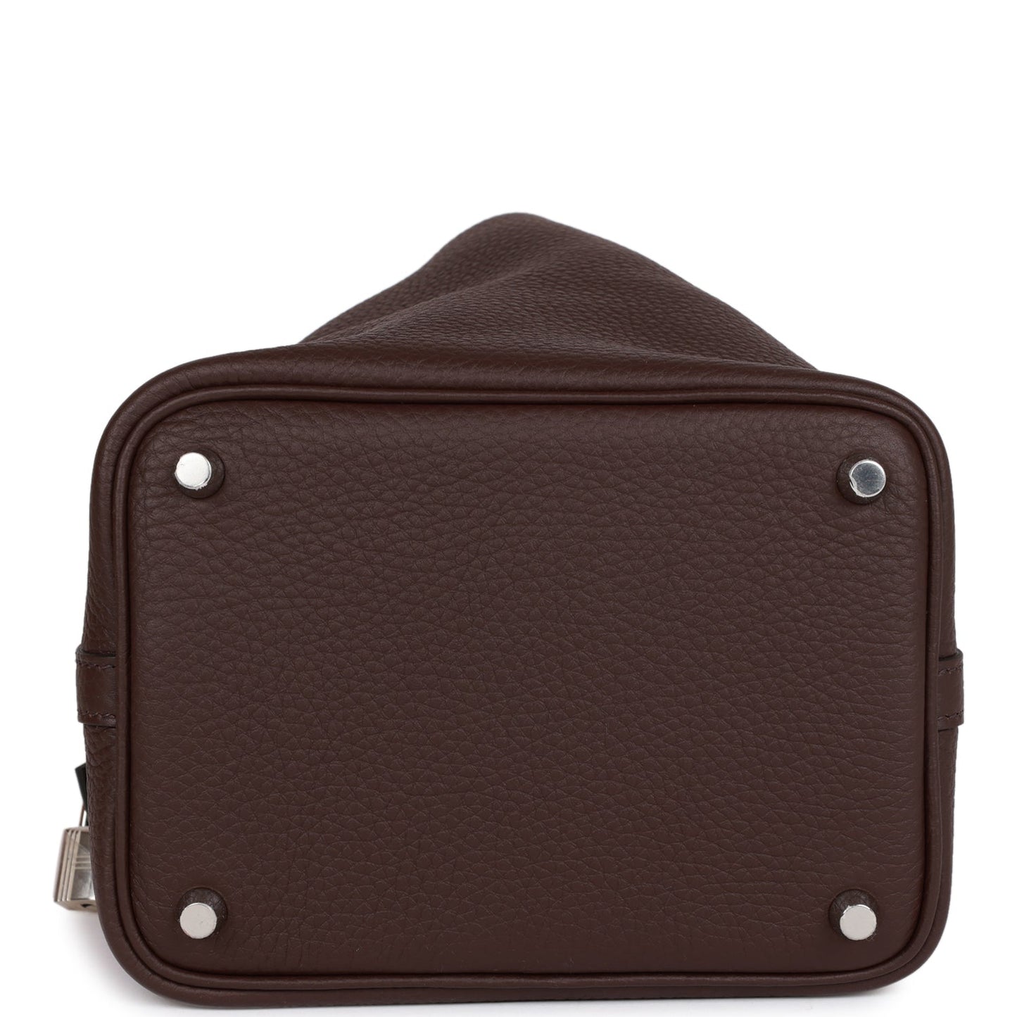 Luxury Hermes Eclat Picotin Lock 18 Rouge Sellier Clemence Palladium Hardware
