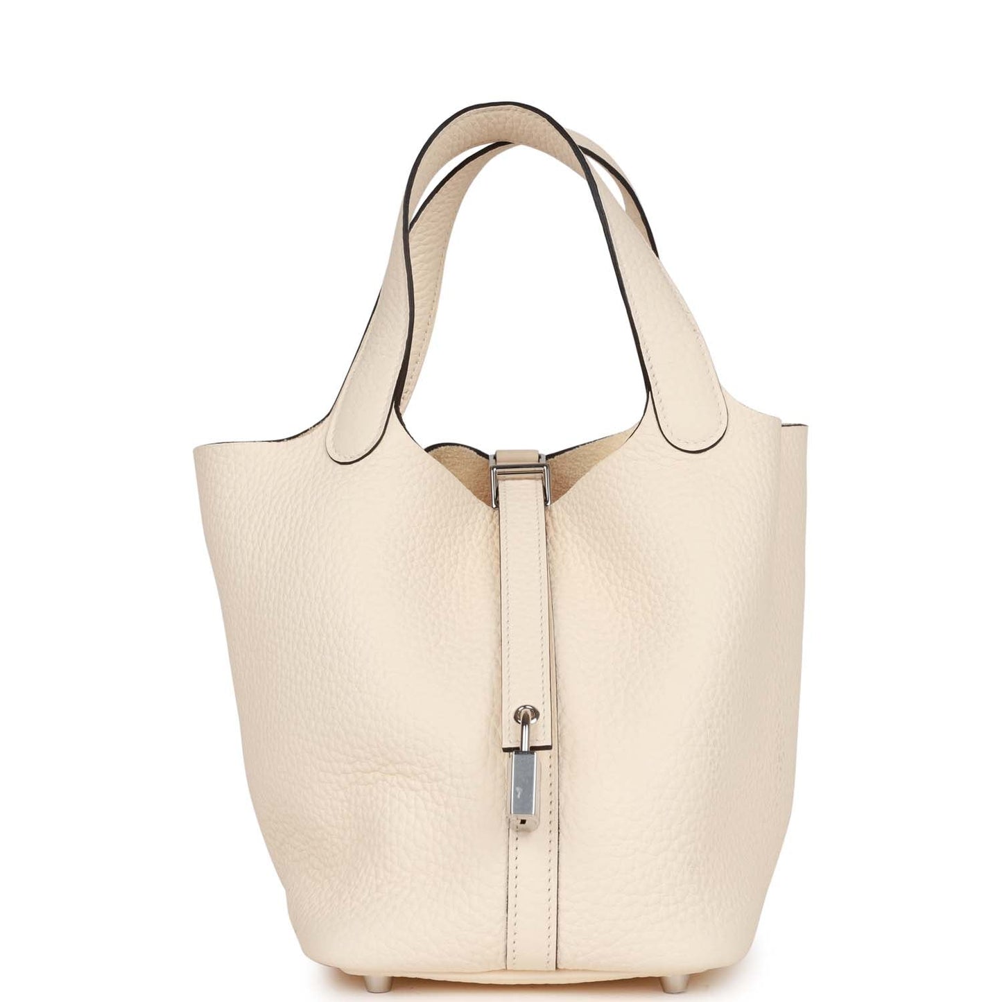Luxury Hermes Picotin 18 Nata Clemence Palladium Hardware