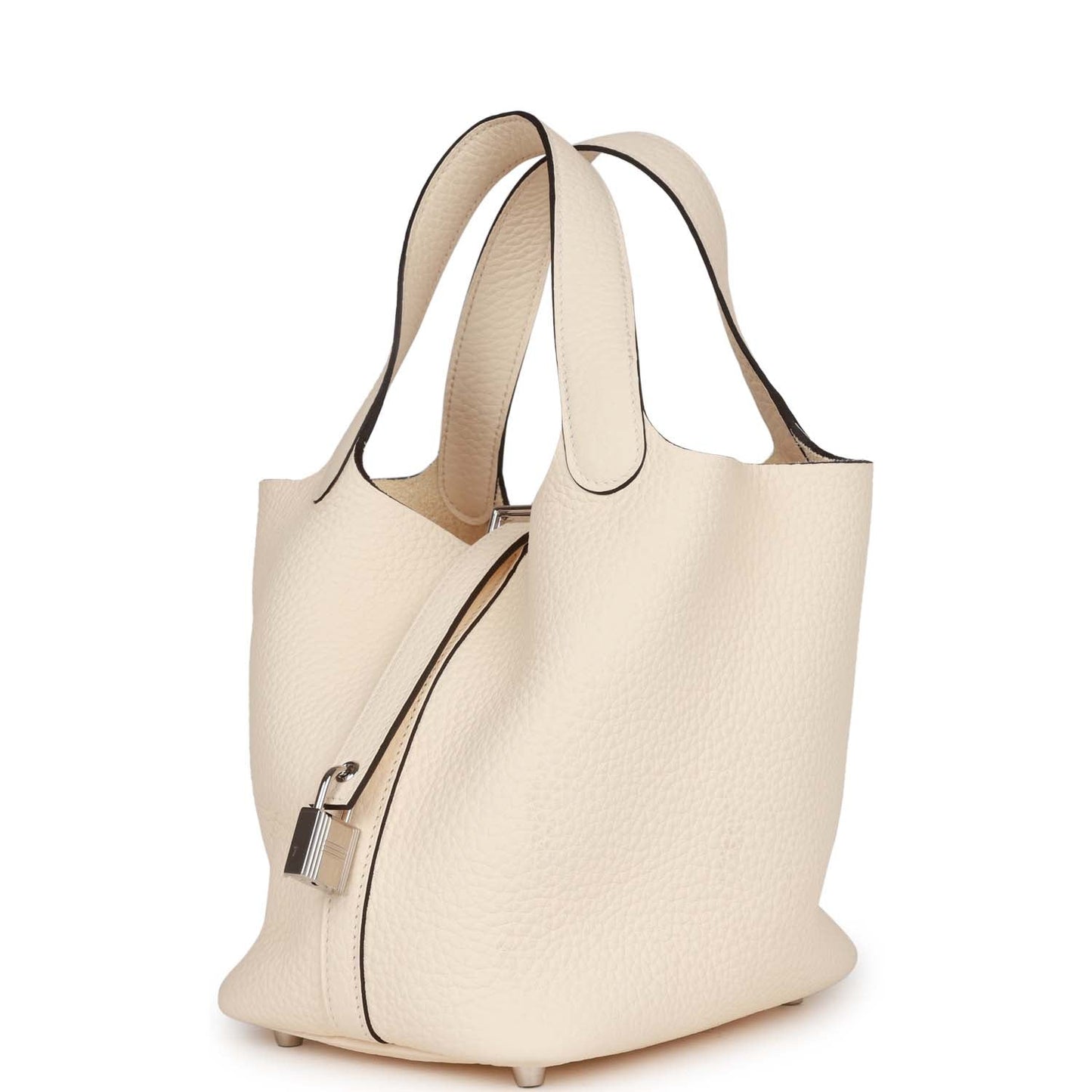 Luxury Hermes Picotin 18 Nata Clemence Palladium Hardware