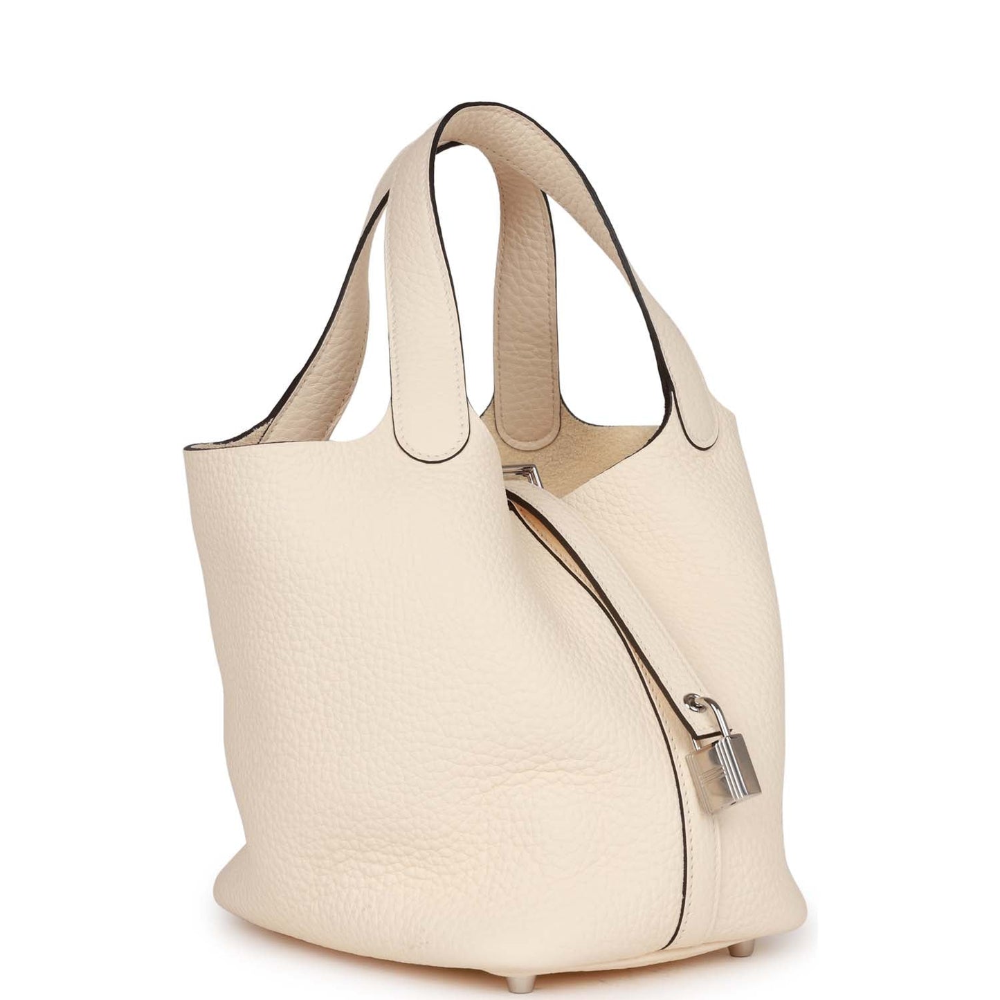 Luxury Hermes Picotin 18 Nata Clemence Palladium Hardware