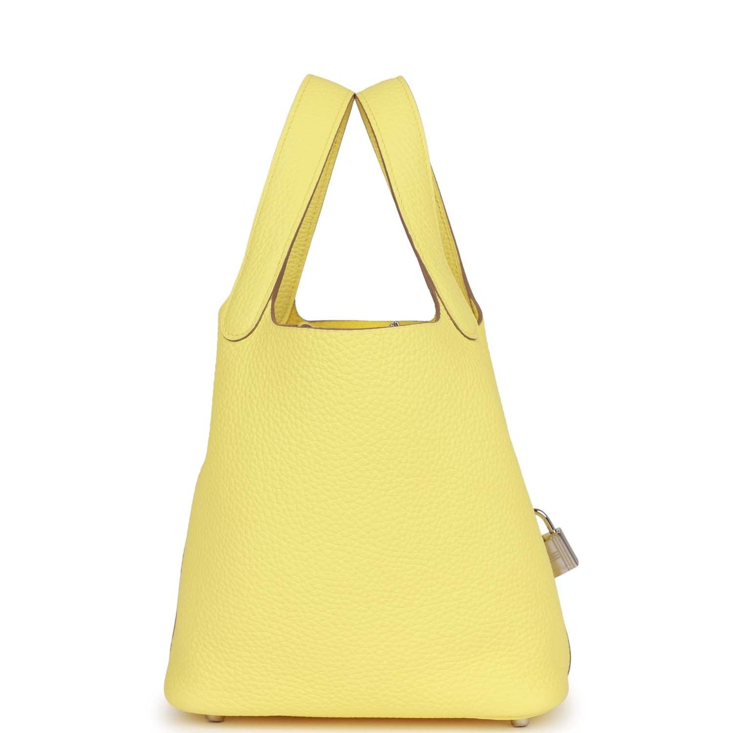 Luxury Hermes Picotin 18 Limoncello Clemence Palladium Hardware