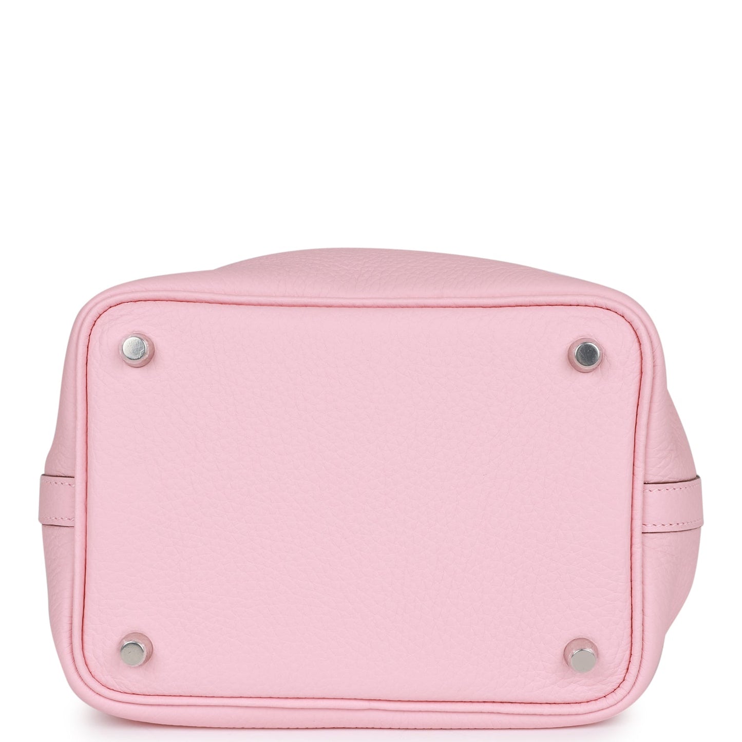 Luxury Hermes Picotin Lock 18 Rose Sakura Clemence Palladium Hardware