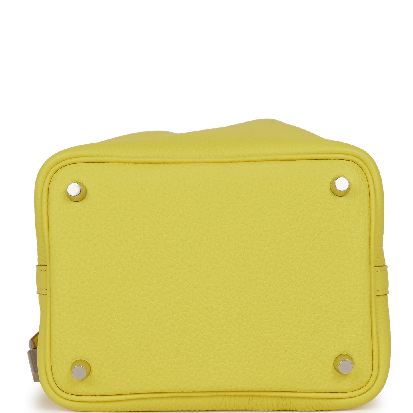 Luxury Hermes Picotin Lock 18 Lime Clemence Palladium Hardware