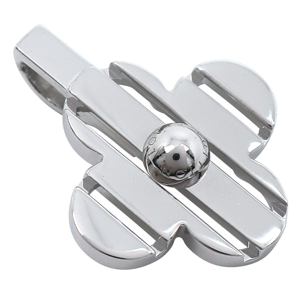 Louis Vuitton K18 White Gold Pendant Top