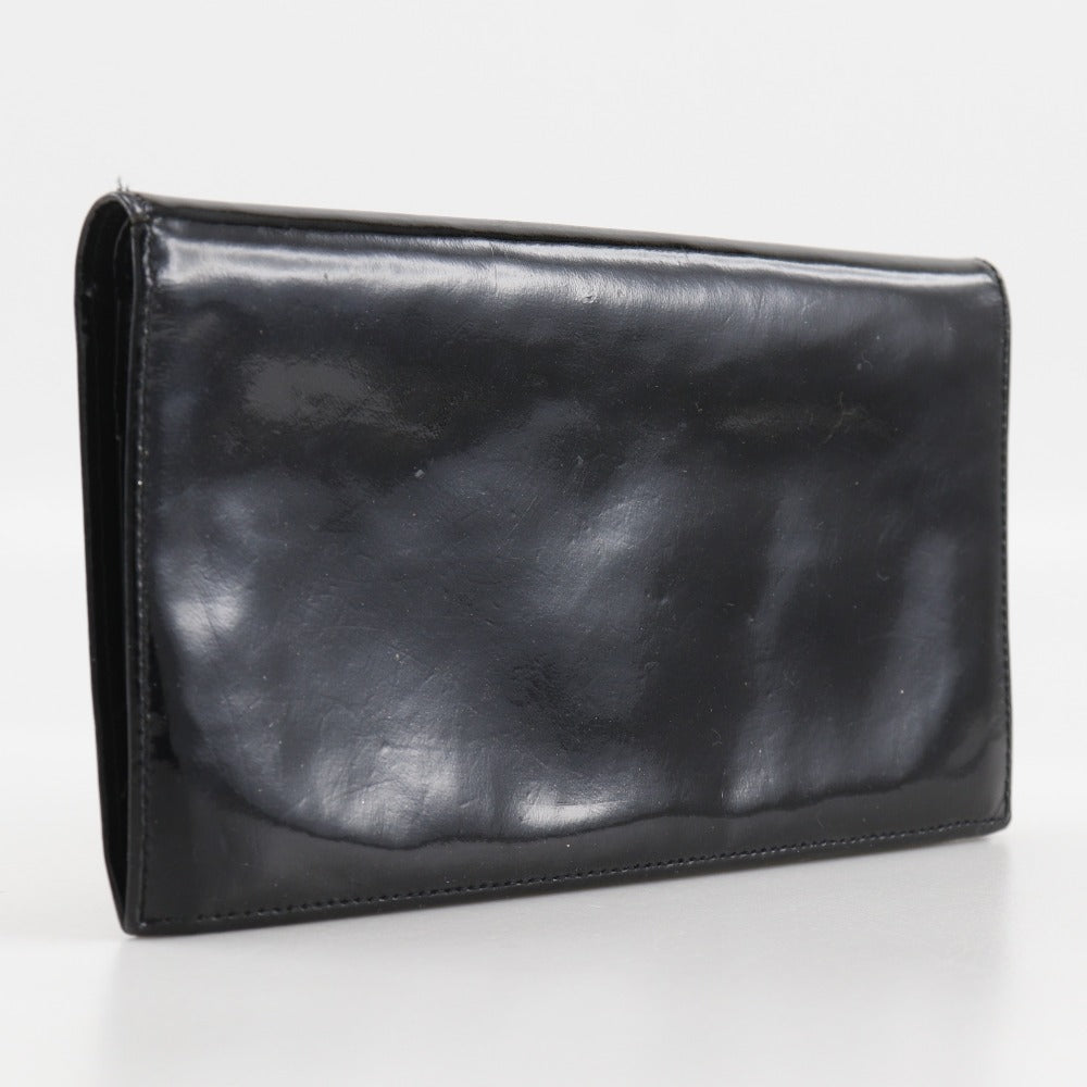 Chanel Coco Mark Patent Leather Wallet