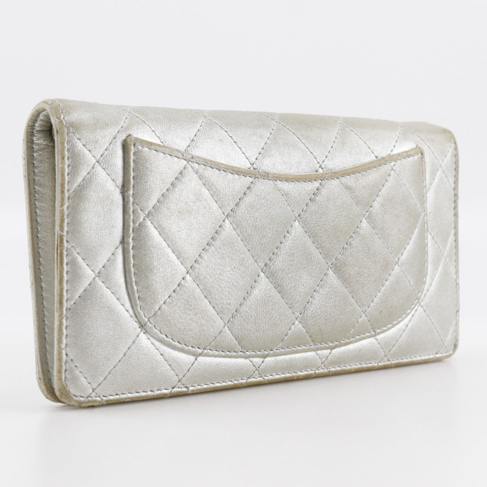 Chanel Matelasse Lambskin Long Wallet