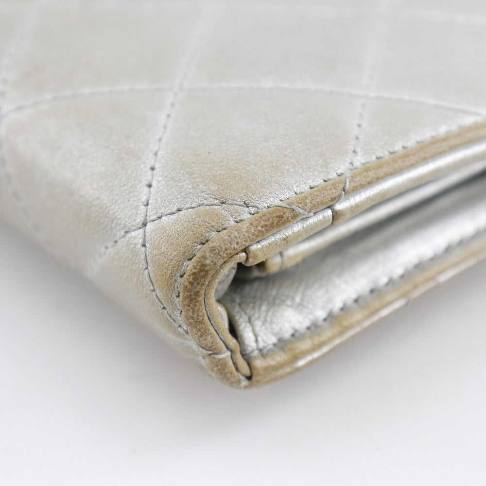 Chanel Matelasse Lambskin Long Wallet
