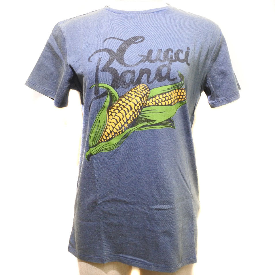 Luxury Gucci Trending 2025 Kids Cotton Logo T-Shirt Blue