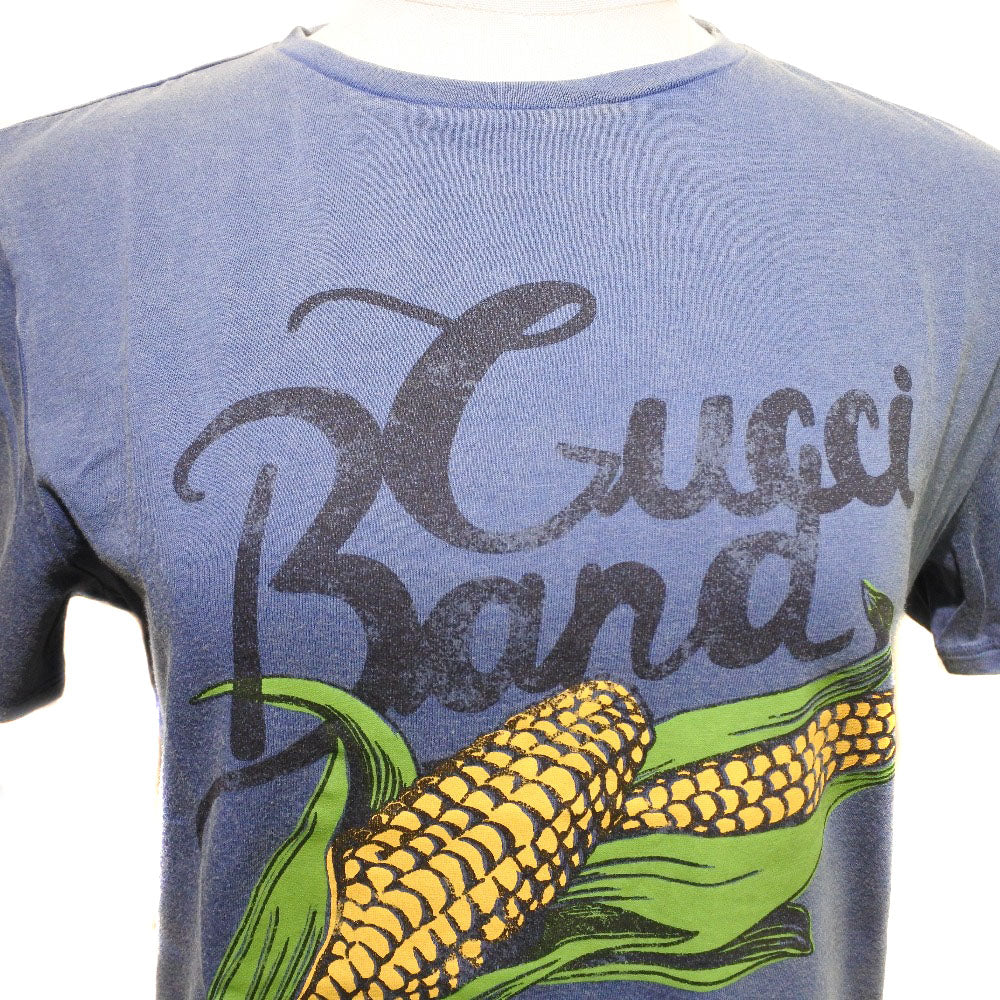 Luxury Gucci Trending 2025 Kids Cotton Logo T-Shirt Blue