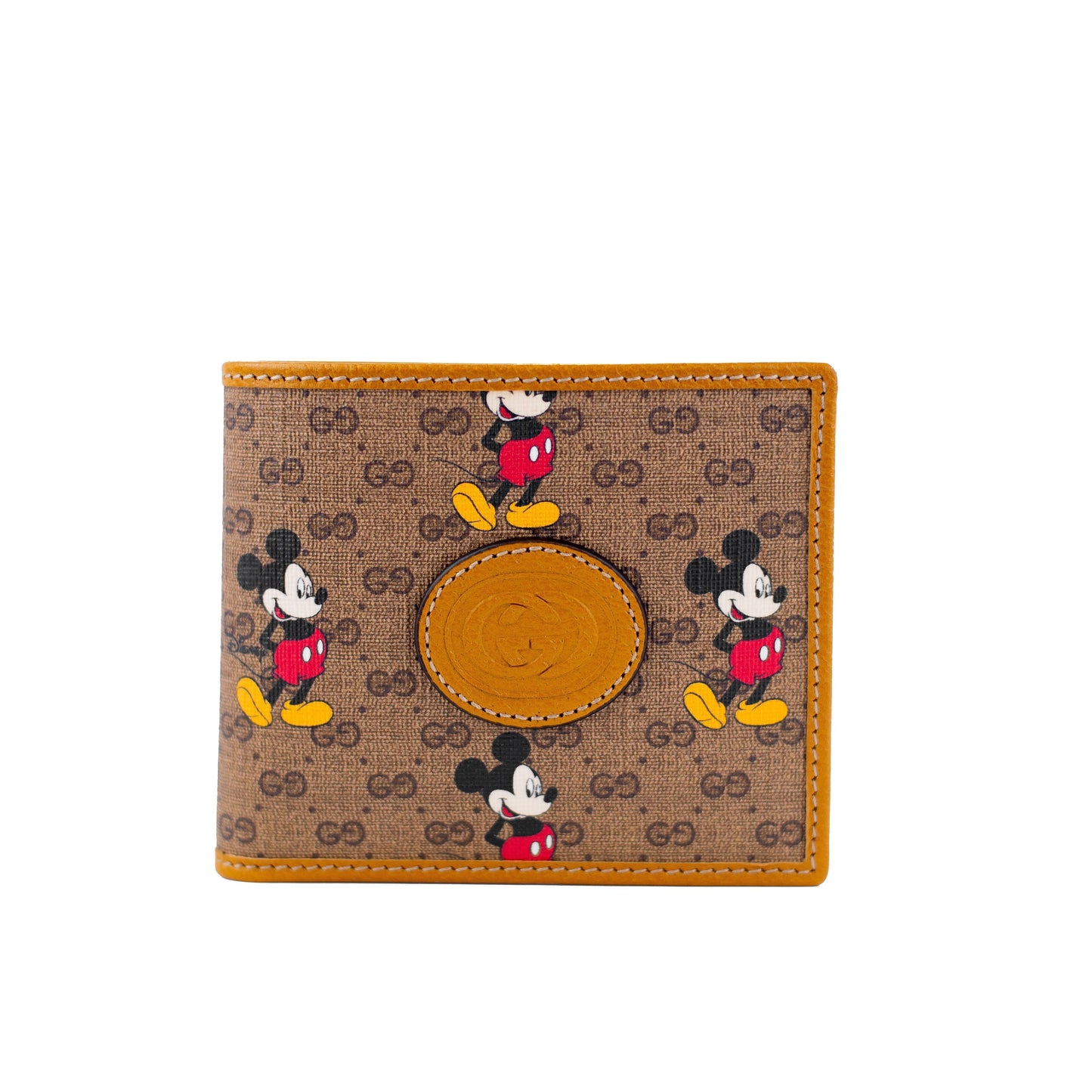 Disney X Luxury Gucci Leather Limited Edition Mickey Mouse Wallet