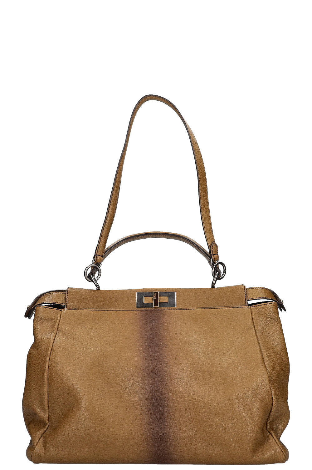 Luxury Fendi Peekabo Large Olive Green