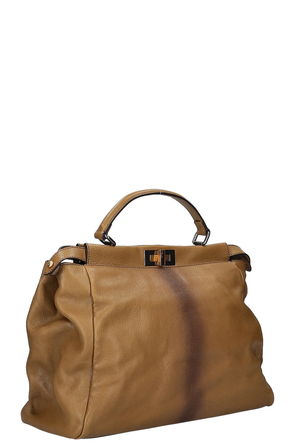 Luxury Fendi Peekabo Large Olive Green