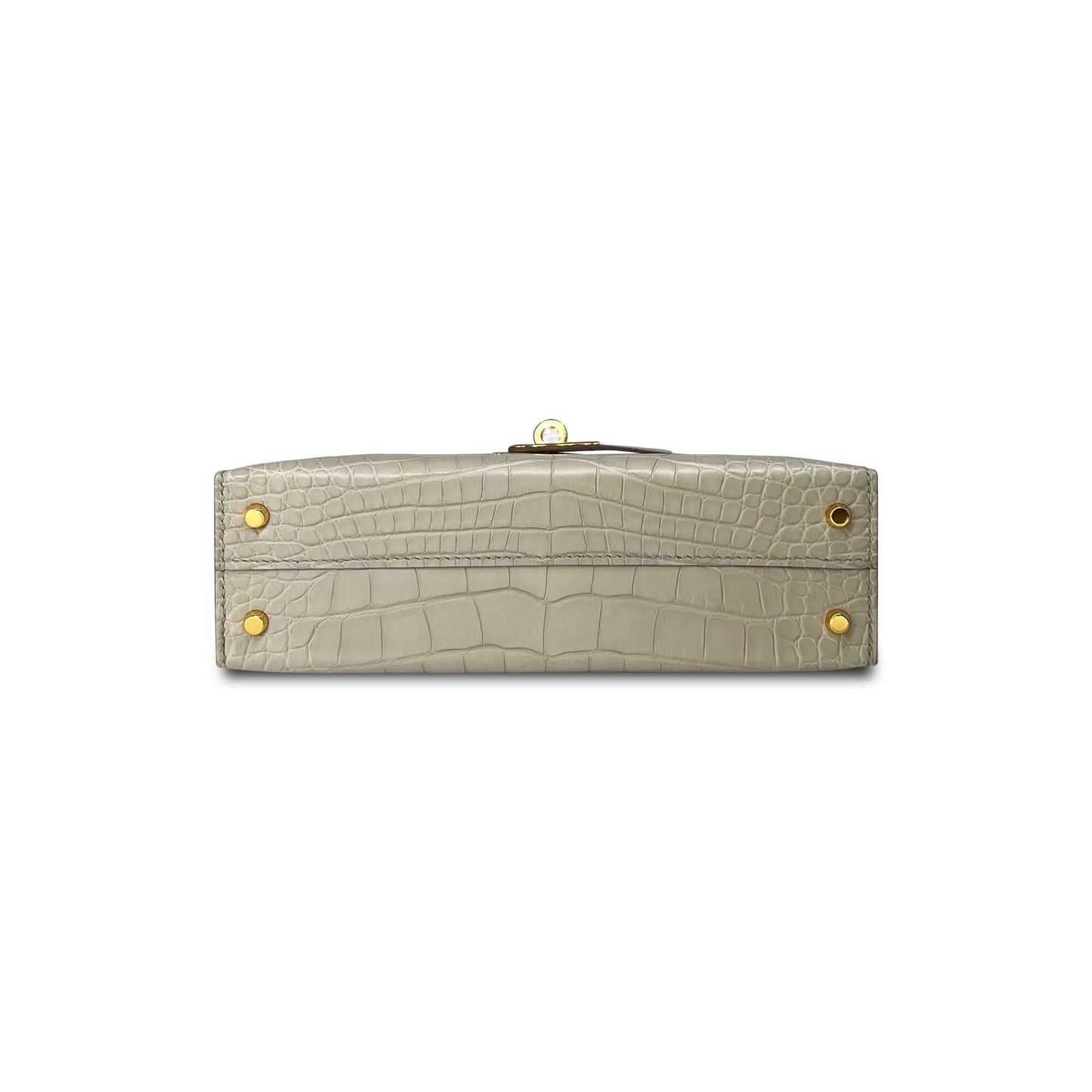 Top Quality Luxury Hermes Kelly Beton Matte Designer Bag K20 GHW