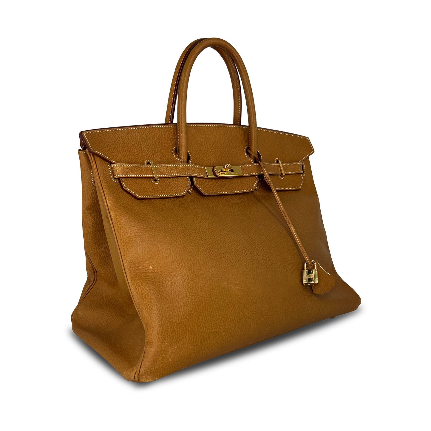 Top Quality Vintage Luxury Hermes Birkin B40 GHW Clemence Leather designer bag