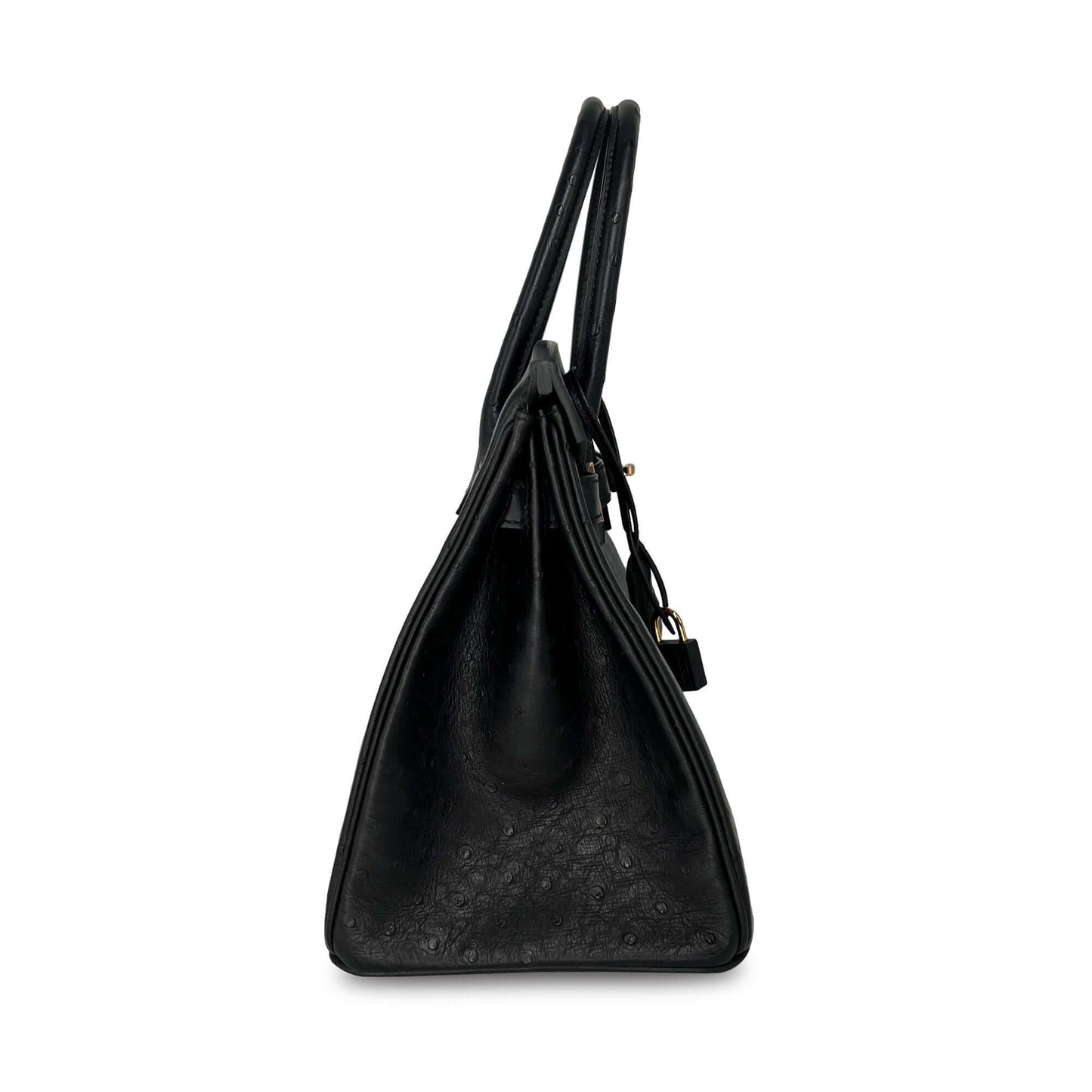 Top Quality Luxury Hermes Birkin Noir Designer Bag B30 RGHW