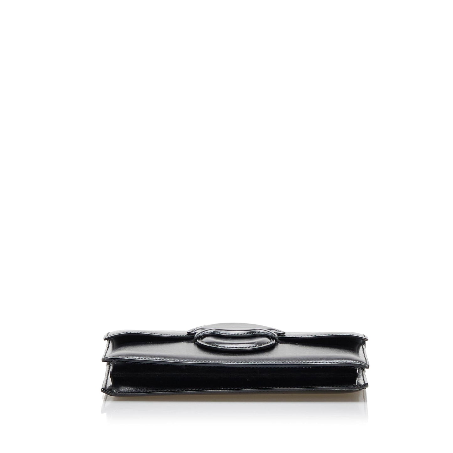 Luxury Hermes Box Calf Leather Clutch Bag (SHG-tVRJO2)