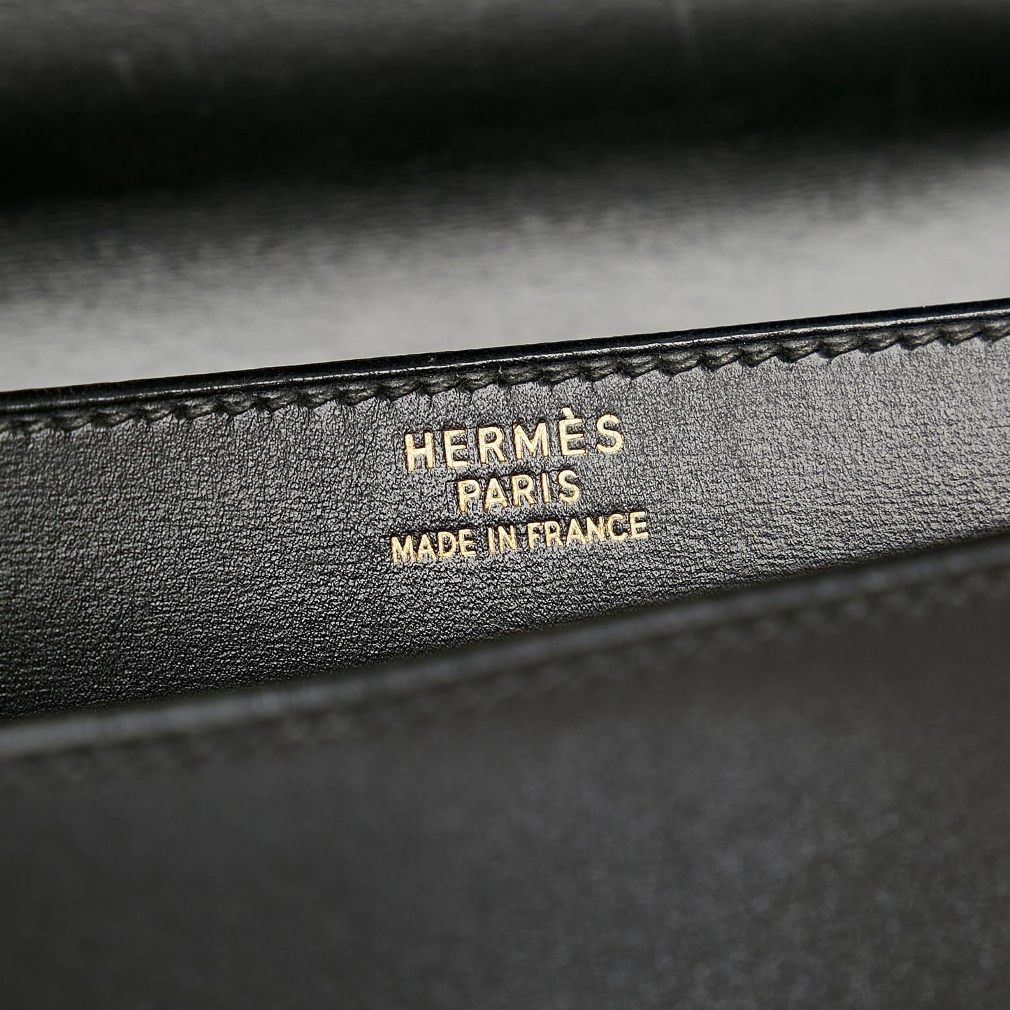 Luxury Hermes Box Calf Sac a Depeches 38 (SHG-23148)