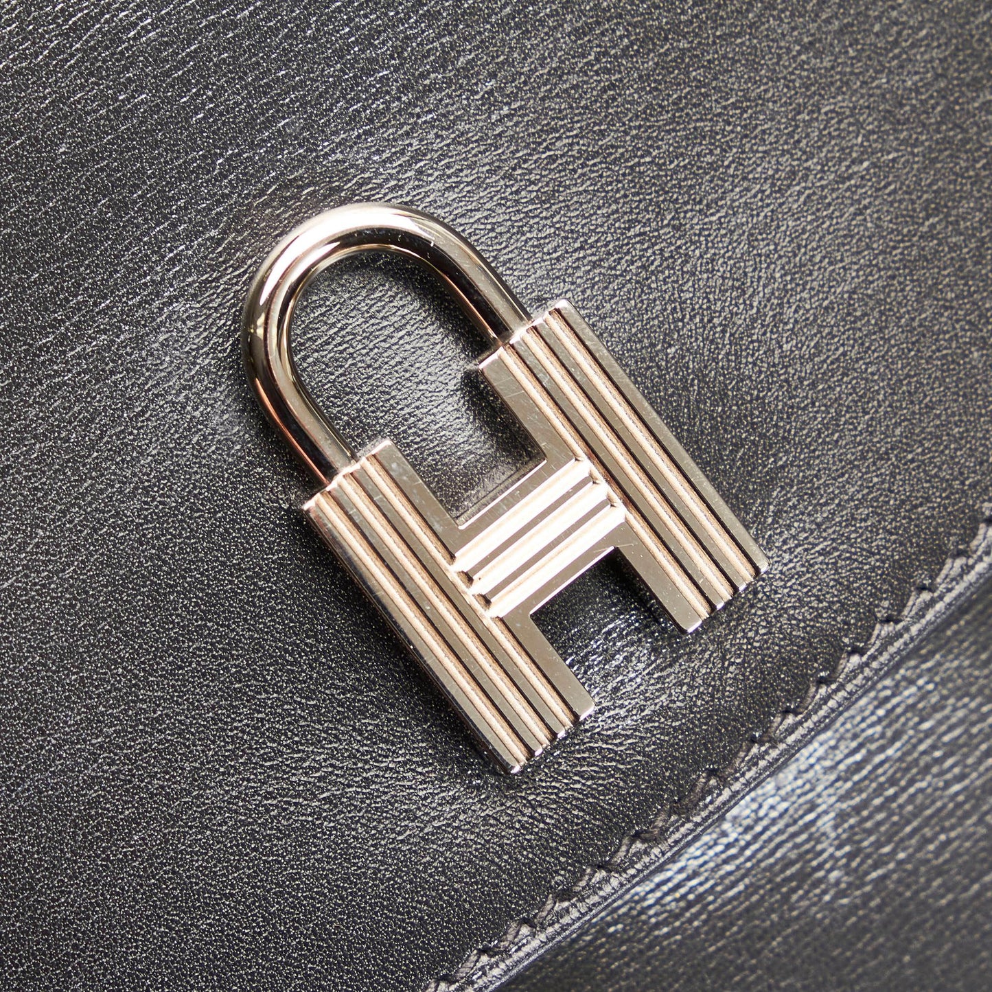 Luxury Hermes Box Pochette Cadena Clutch Bag (SHG-36223)