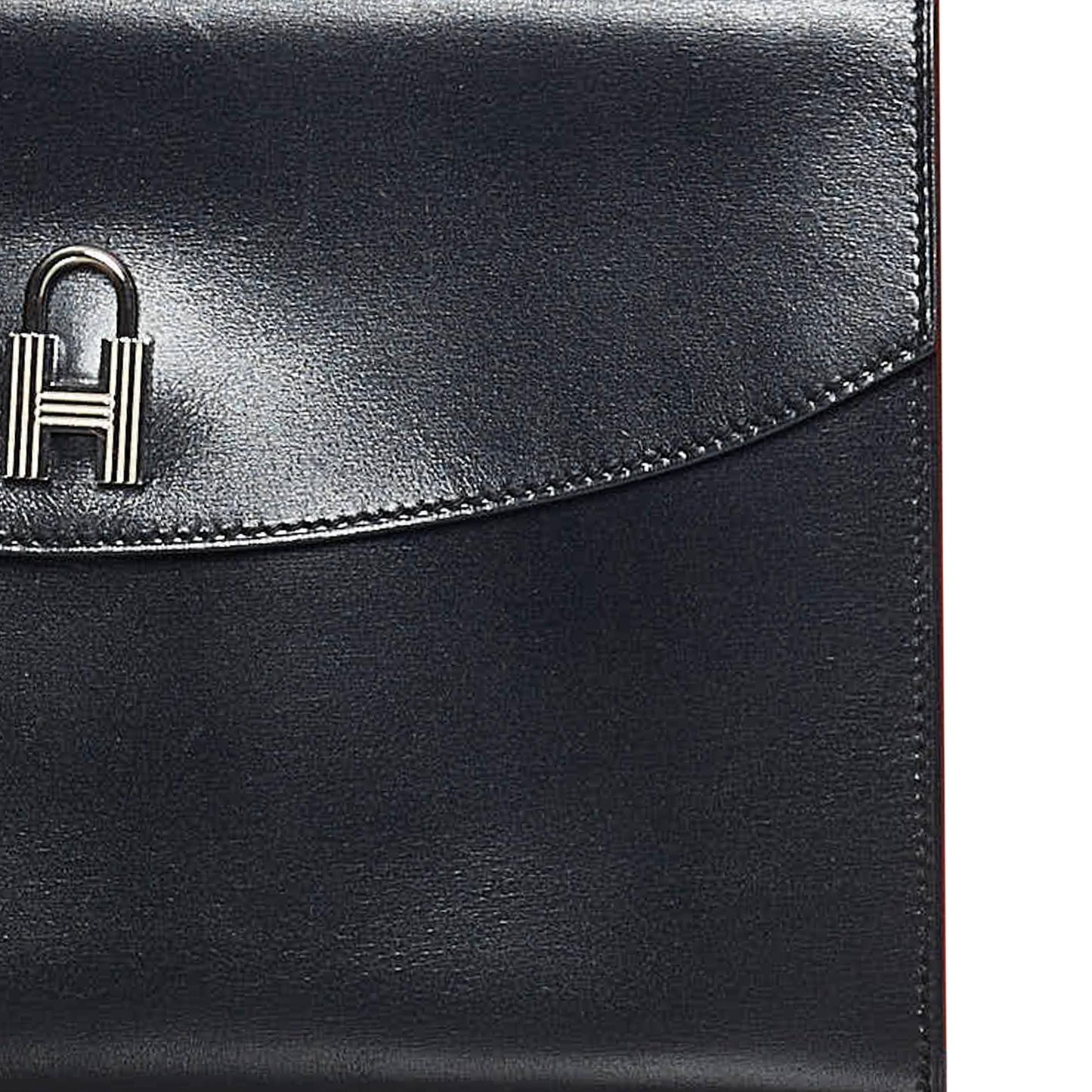 Luxury Hermes Box Pochette Cadena Clutch Bag (SHG-36223)