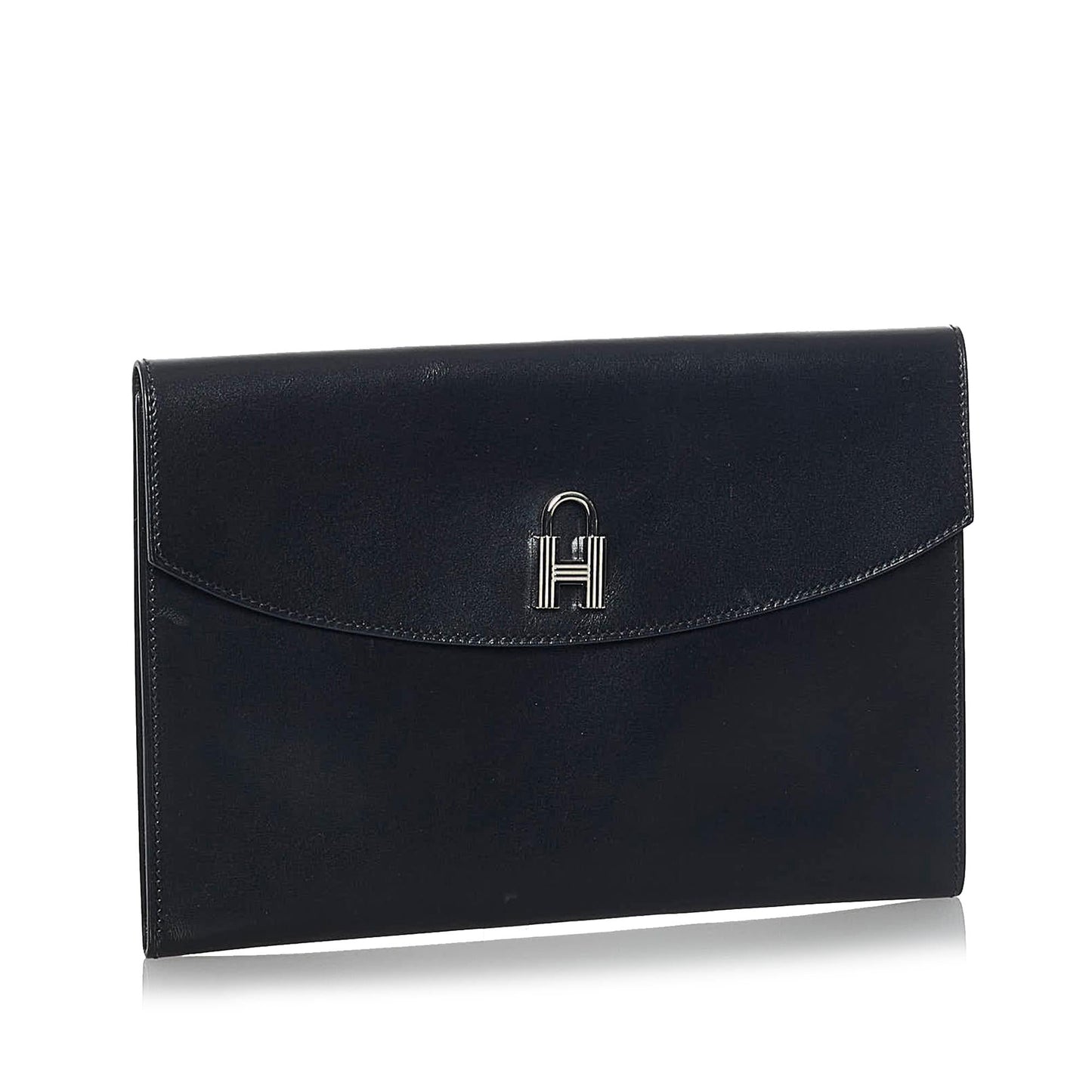 Luxury Hermes Box Pochette Cadena Clutch Bag (SHG-36223)