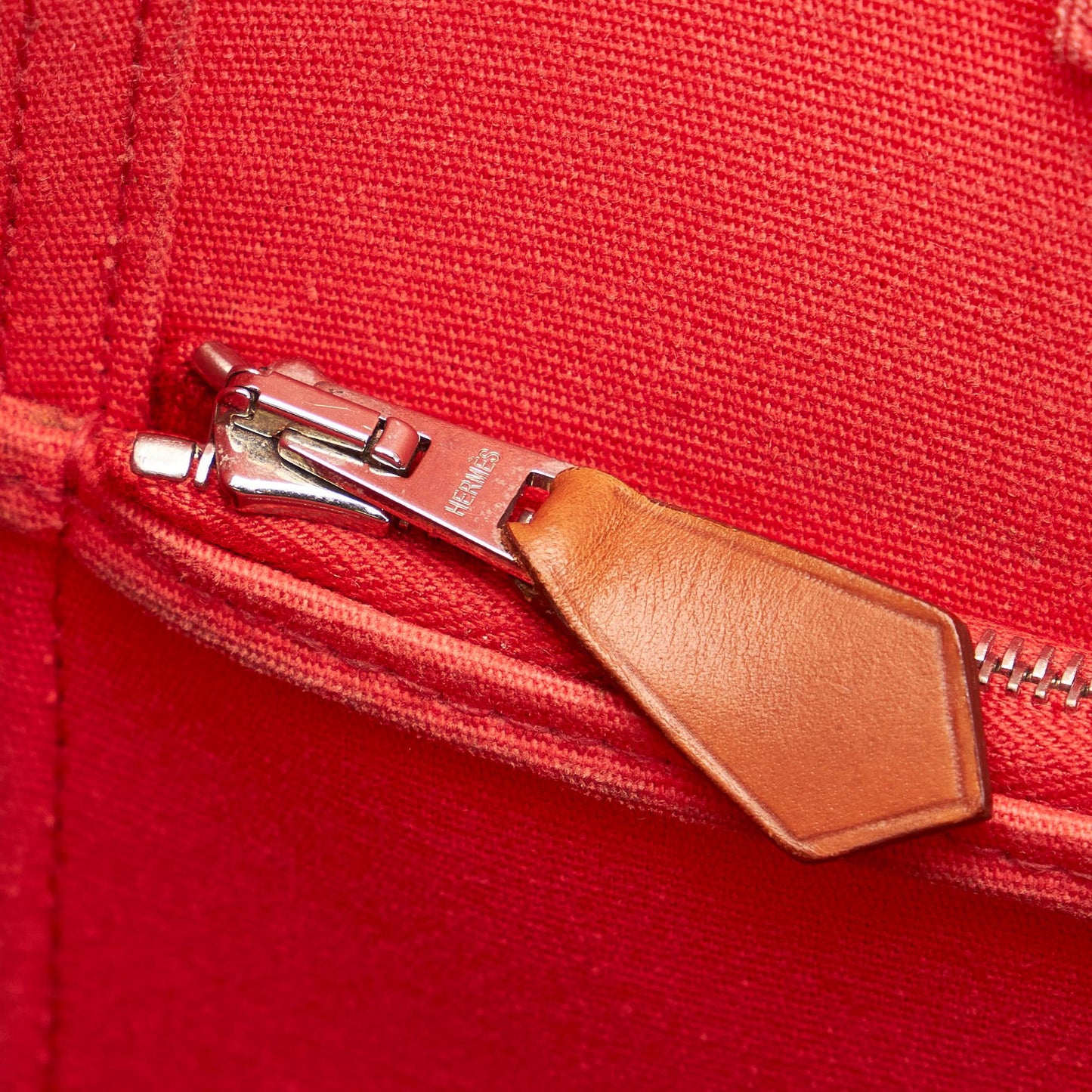 Luxury Hermes Cabag Canvas Satchel (SHG-32211)