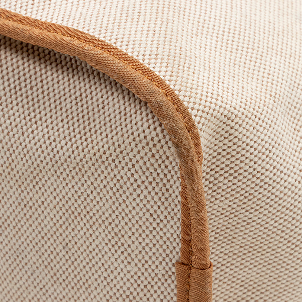Luxury Hermes Canvas Calfskin Cabag Elan Tote - FINAL SALE (SHF-16359)