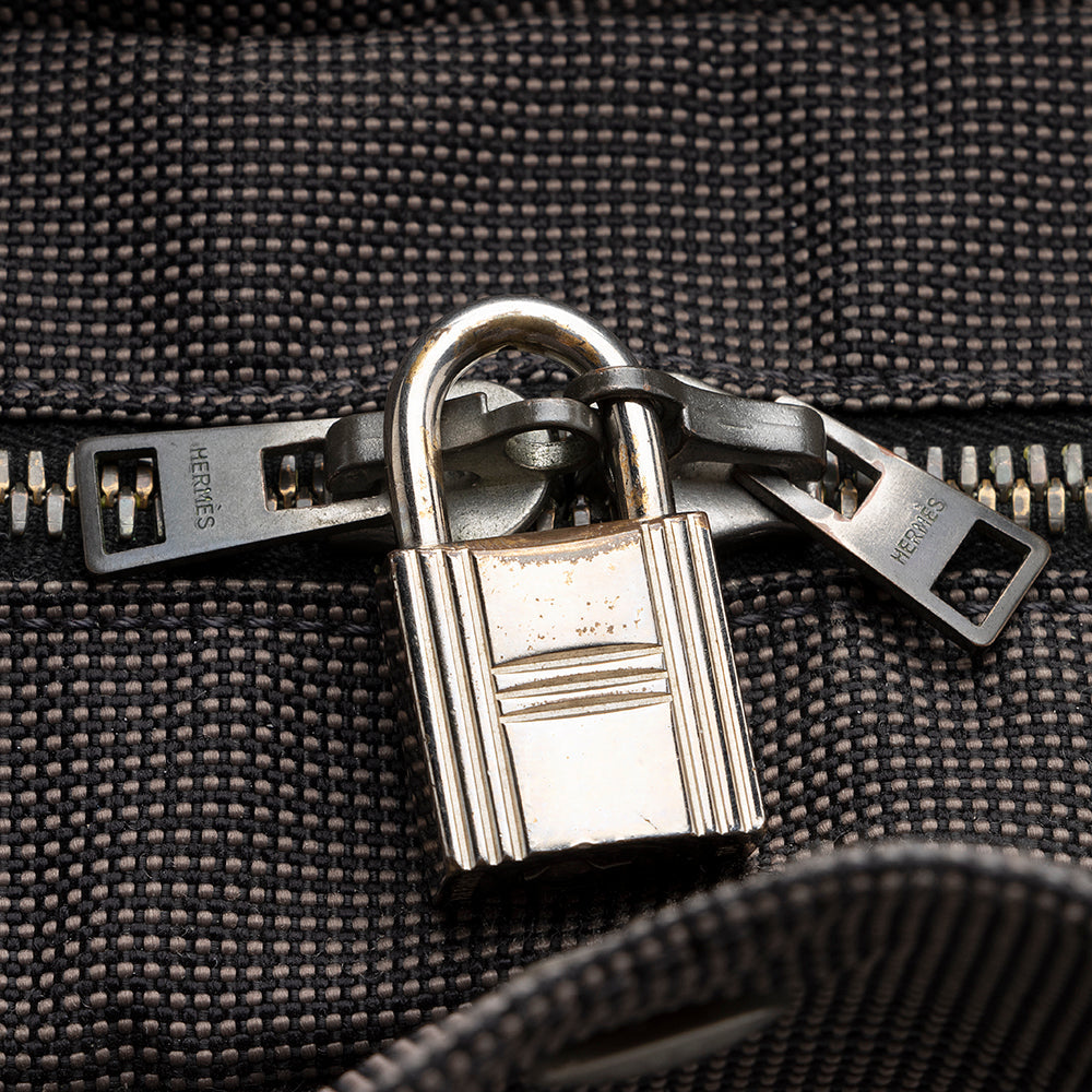 Luxury Hermes Canvas Herline MM Tote (SHF-22534)