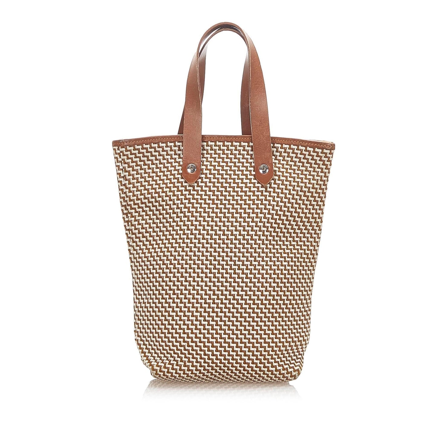 Luxury Hermes Canvas Tote (SHG-17376)