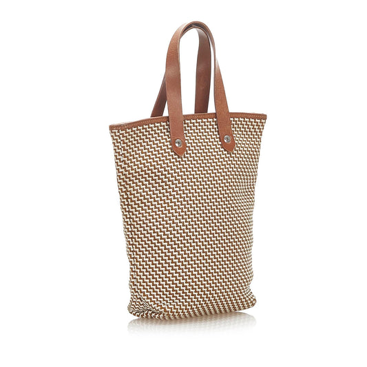 Luxury Hermes Canvas Tote (SHG-17376)