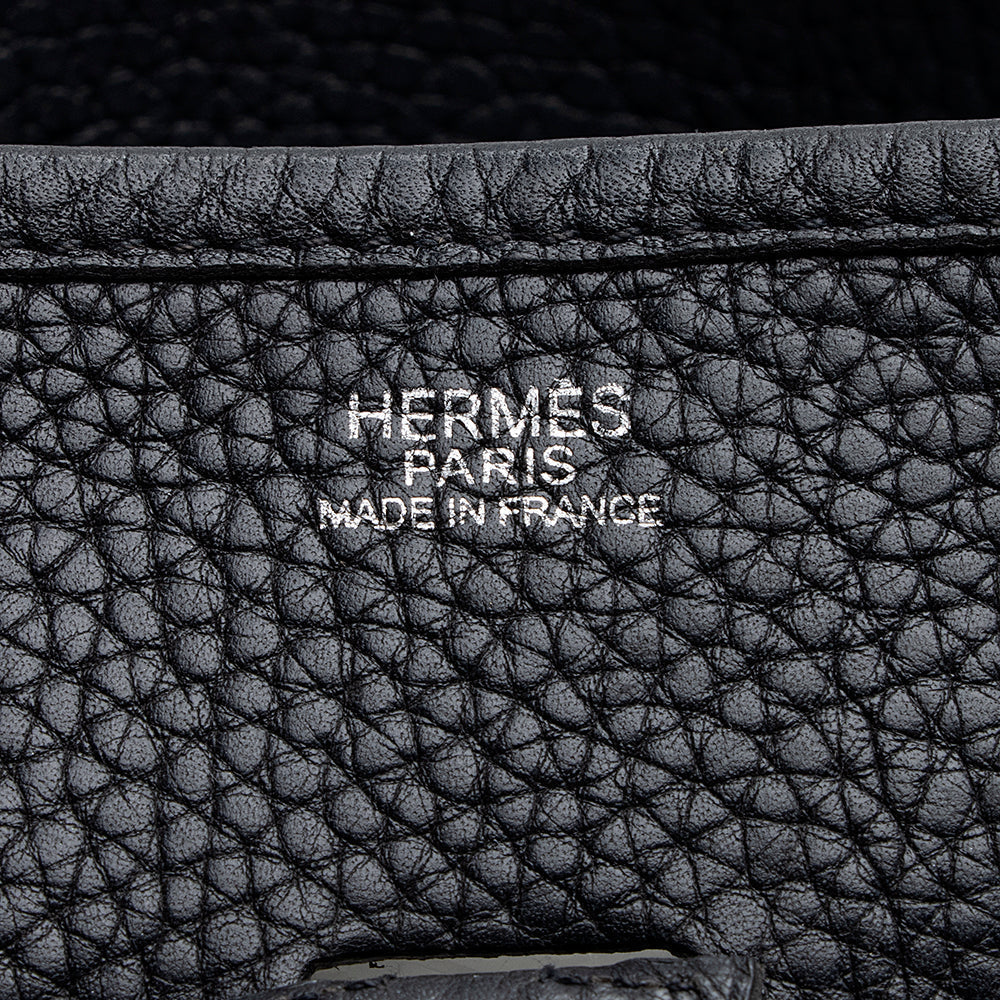 Luxury Hermes Clemence Evelyne I PM Shoulder Bag (SHF-21644)