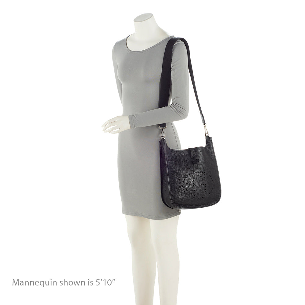 Luxury Hermes Clemence Evelyne I PM Shoulder Bag (SHF-21644)