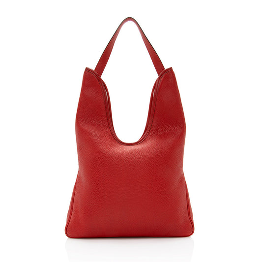 Luxury Hermes Clemence Leather Massai PM Bag (SHF-20215)