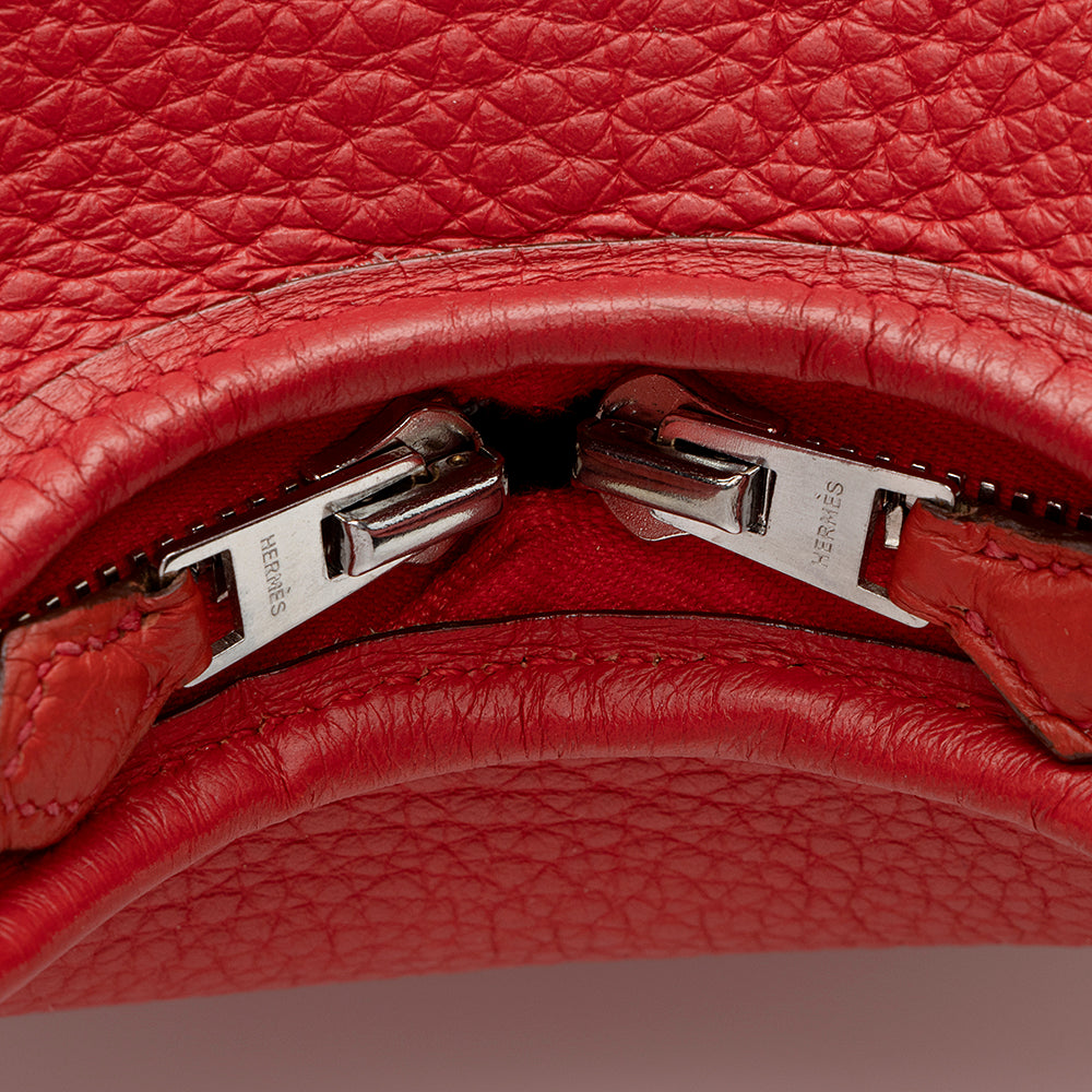 Luxury Hermes Clemence Leather Massai PM Bag (SHF-20215)