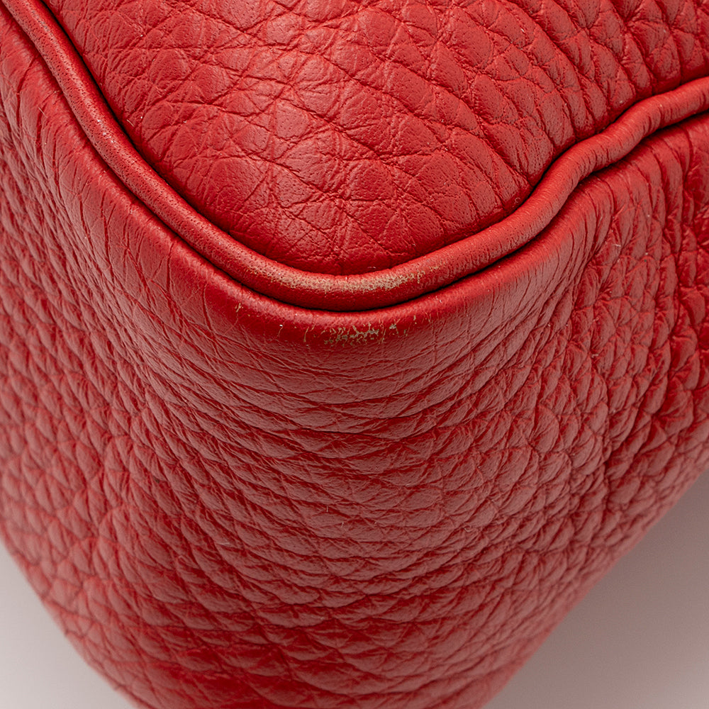 Luxury Hermes Clemence Leather Massai PM Bag (SHF-20215)
