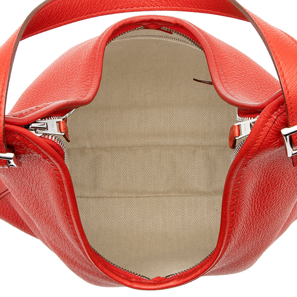 Luxury Hermes Clemence Leather Massai PM Bag (SHF-20215)
