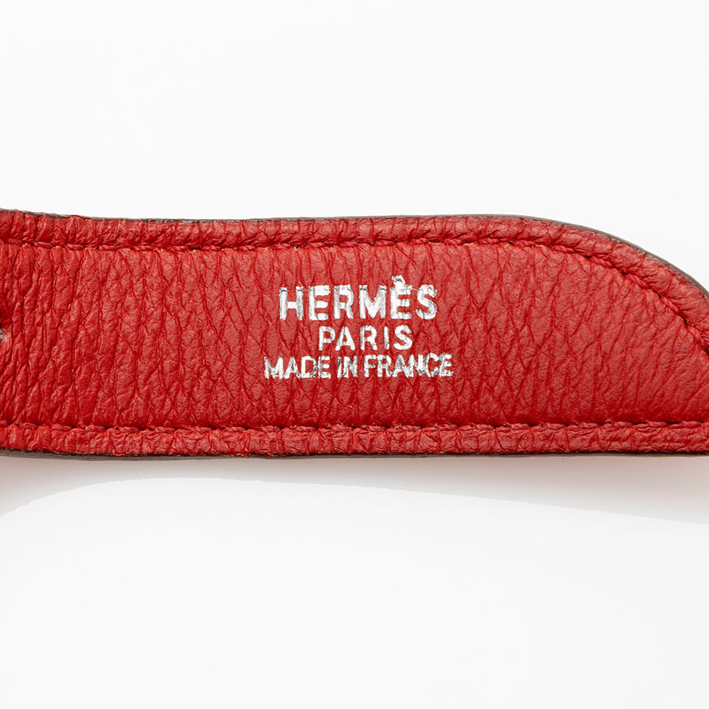 Luxury Hermes Clemence Leather Massai PM Bag (SHF-20215)