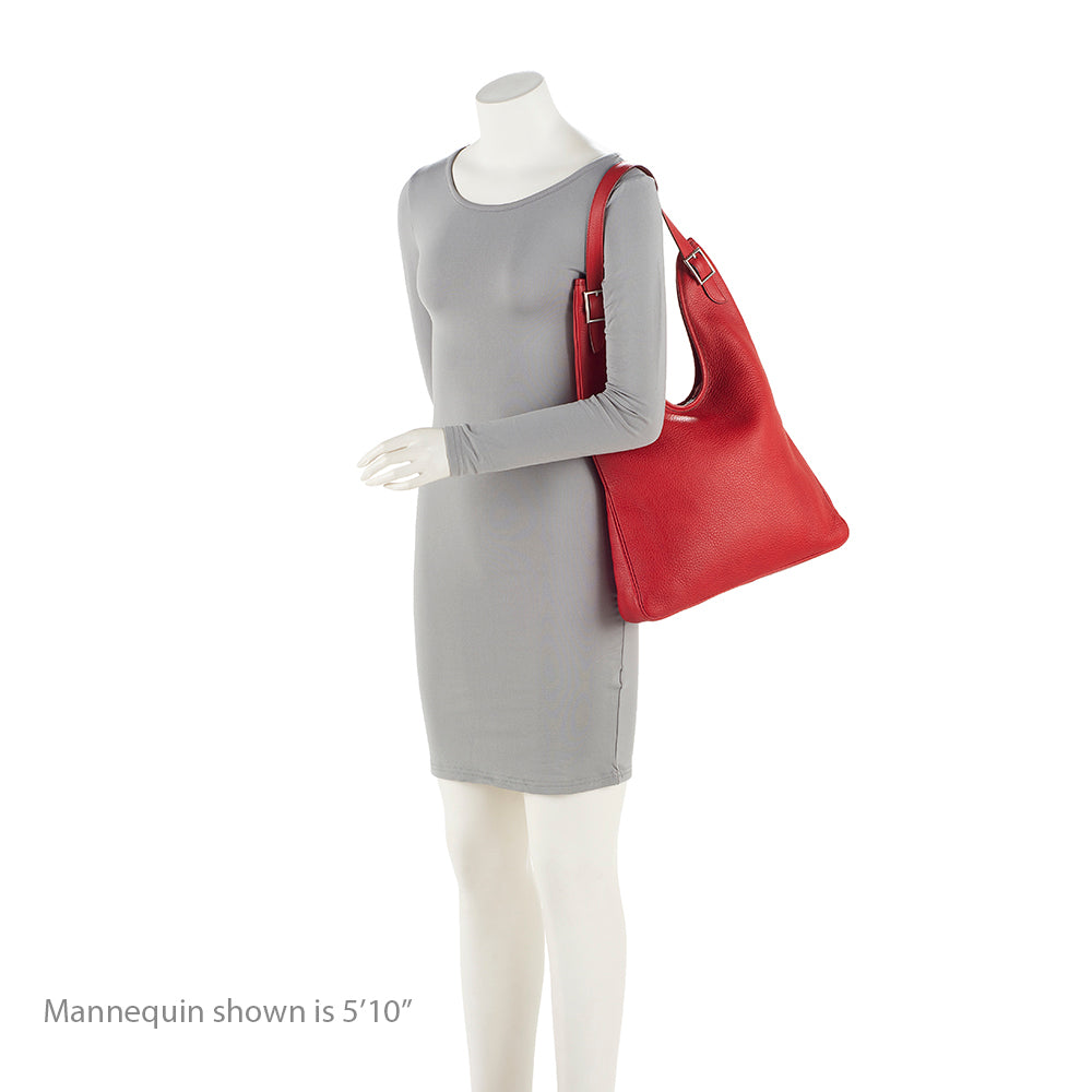 Luxury Hermes Clemence Leather Massai PM Bag (SHF-20215)