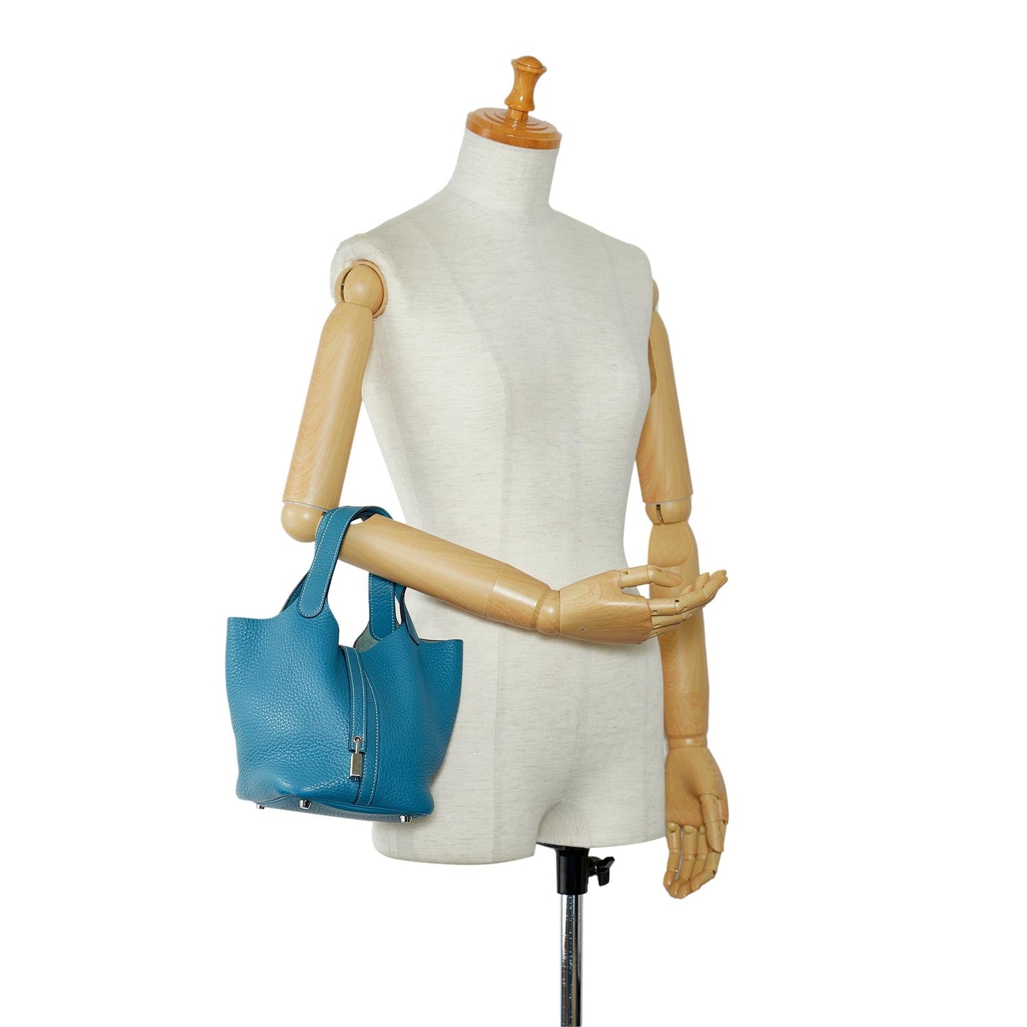 Luxury Hermes Clemence Picotin Lock 18 (SHG-xTcq3g)
