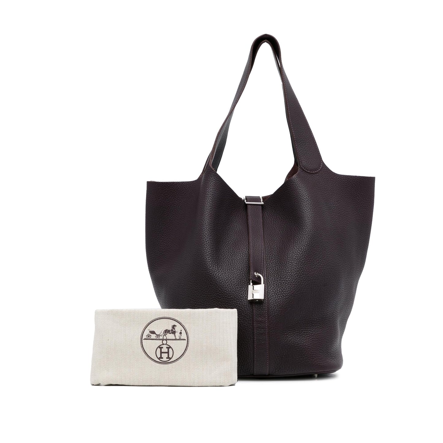 Luxury Hermes Clemence Picotin Lock 31 TGM (SHG-msaFYU)