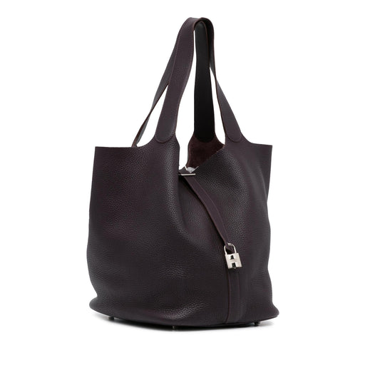 Luxury Hermes Clemence Picotin Lock 31 TGM (SHG-msaFYU)