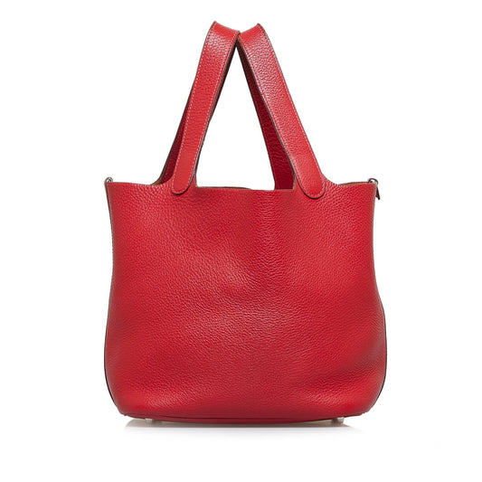 Luxury Hermes Clemence Picotin PM (SHG-V2NYkf)