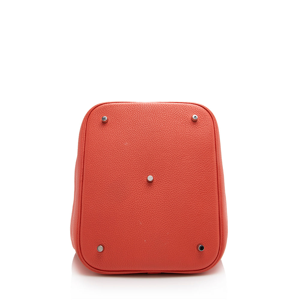 Luxury Hermes Clemence Picotin TGM Shoulder Bag (SHF-21597)