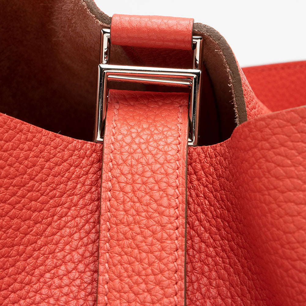 Luxury Hermes Clemence Picotin TGM Shoulder Bag (SHF-21597)