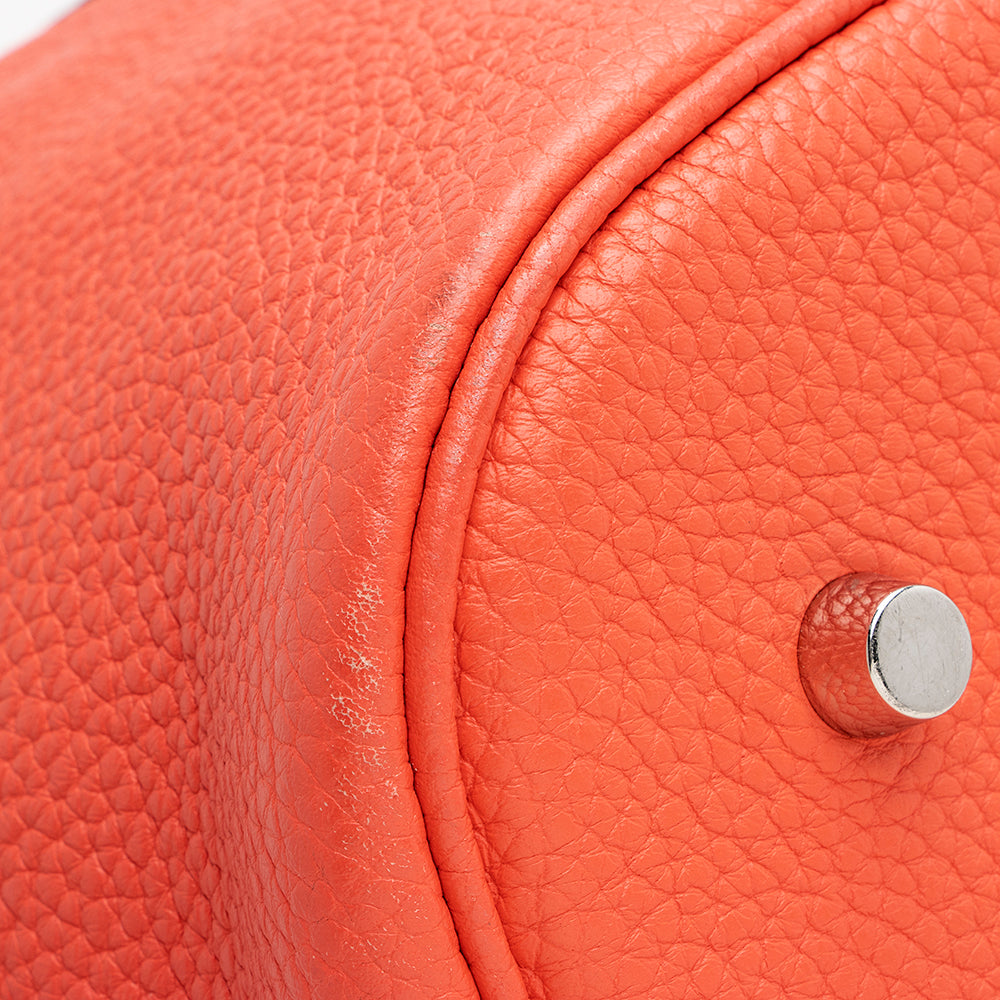 Luxury Hermes Clemence Picotin TGM Shoulder Bag (SHF-21597)