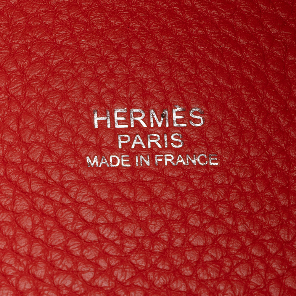 Luxury Hermes Clemence Picotin TGM Shoulder Bag (SHF-21597)