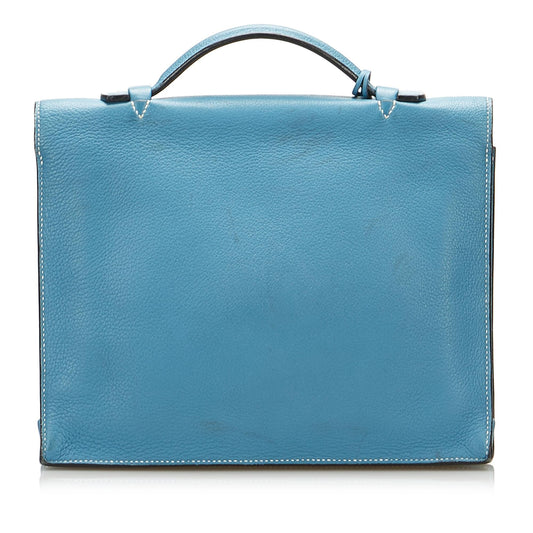 Luxury Hermes Clemence Sac a Depeches 27 (SHG-YGXbv0)