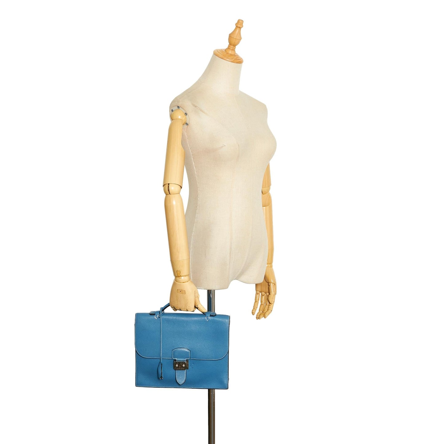 Luxury Hermes Clemence Sac a Depeches 27 (SHG-YGXbv0)