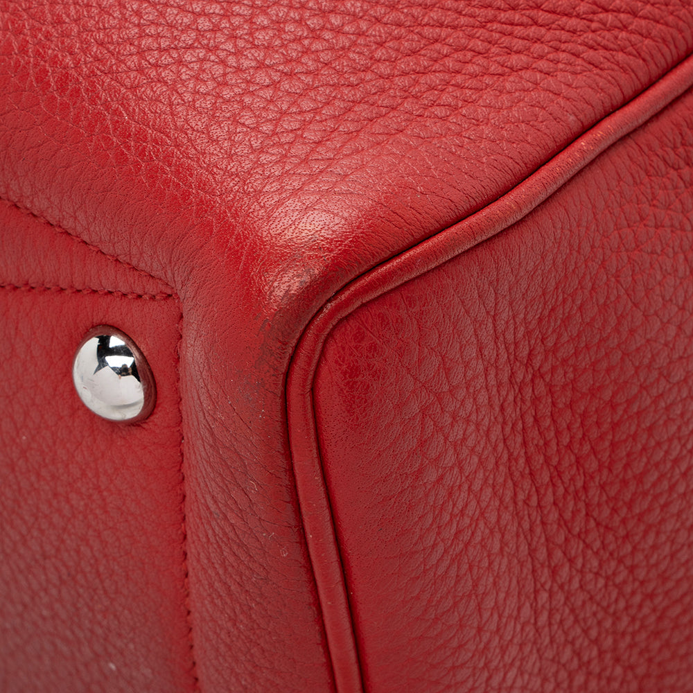 Luxury Hermes Clemence Victoria II f35 cm Satchel - FINAL SALE (SHF-15062)