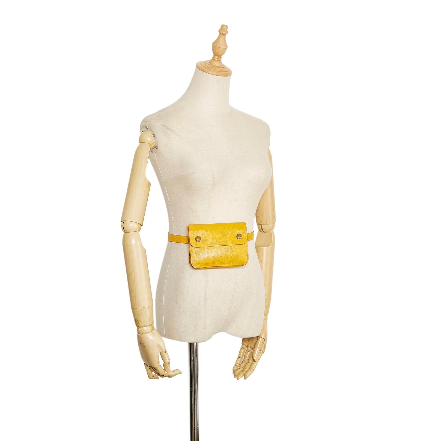 Luxury Hermes Courchevel Pochette Green Waist Bag (SHG-oMt7Ji)