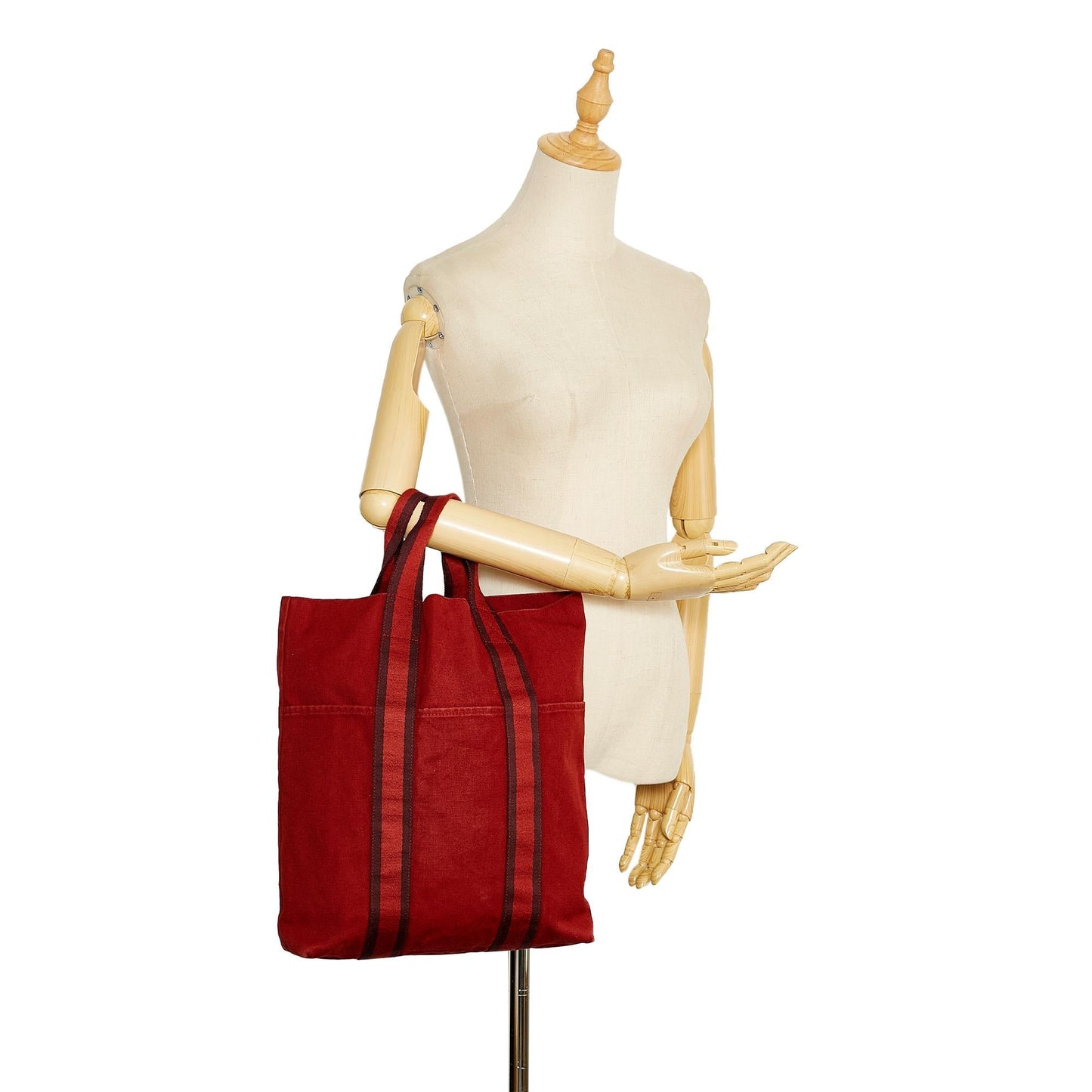 Luxury Hermes Fourre Tout Cabas (SHG-tnp7fm)